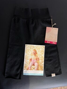 Kids Black Casual Bottoms